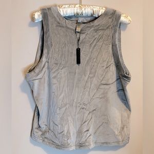 SKIMS Terry Tank - NWT (XL) Smoke